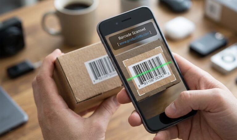 how to scan a barcode with phone