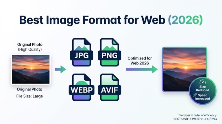 best image format for web