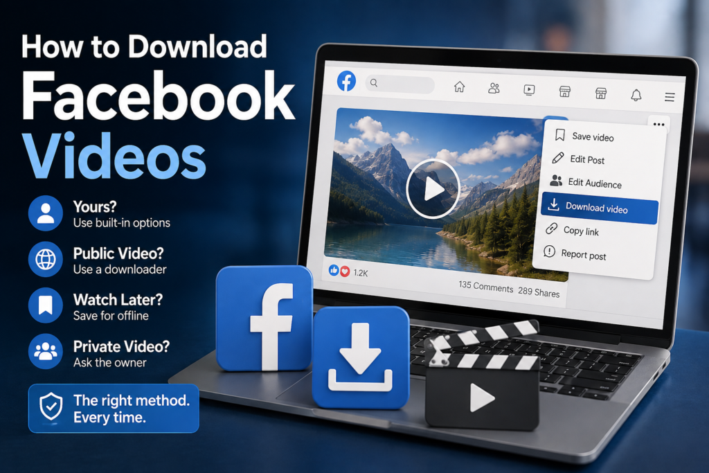 how to download facebook videos