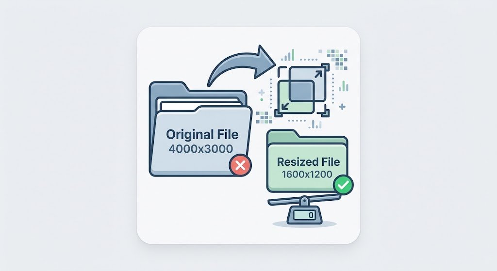 Step 1: Resize Before Anything Else
