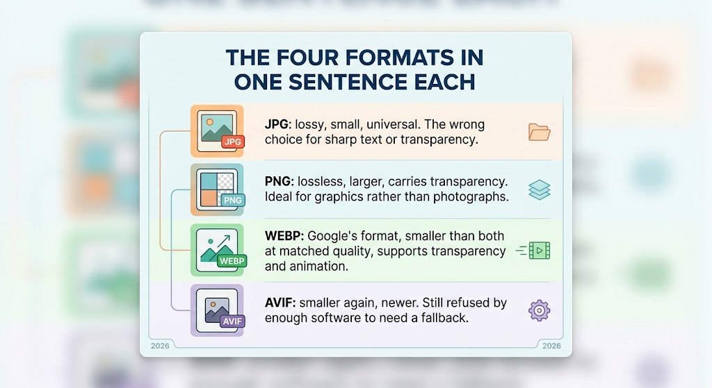 best image format for web
